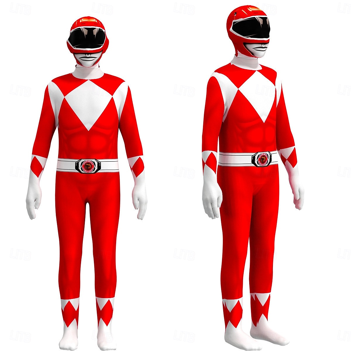 Mighty Morphin Power Rangers tommy oliver Traje de cosplay Mono Cosplay Cosplay de película for Hombre Mujer Chico Niños Adulto Carnaval Mascarada Evento / Fiesta Mascarada 2025 - $30.99 –P4