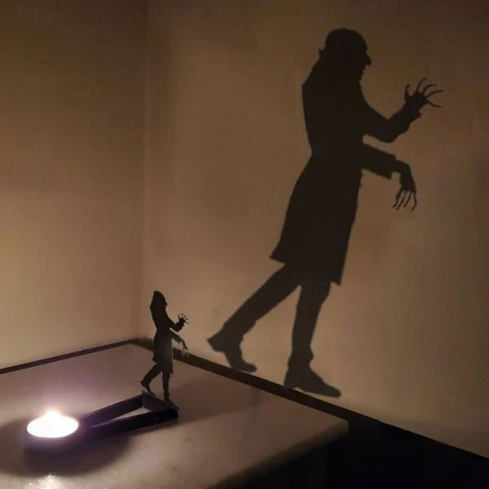 Horror Nosferatu Candle Holder, Nosferatu Candle ShadowHorror Metal Decoration, Tealight Shadow Caster (Only Holder,Excluding Candles) 2025 - $10.49 –P6