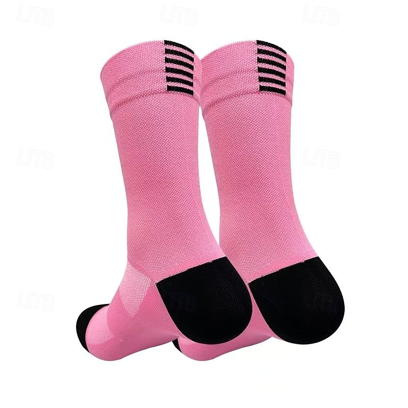 unisex ponožky kompresní ponožky ponožky na kolo sportovní ponožky atletické ponožky kempování / turistika outdoor cvičení cyklistika / kolo kolo / cyklistika protiskluzové teplé protiskluzové 1 pár 2025 - $1.99 –P4