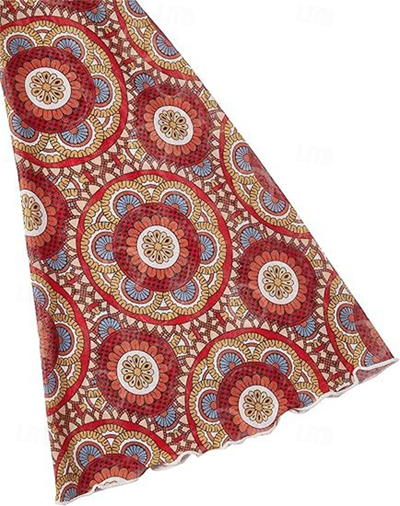 Retrò Vintage Anni '70 Disco Crop Top Hippie Stampa Per donna Giorno dei Re Mascherata Festa / Sera Parata dell'Orgoglio Mese dell'orgoglio Adulti Top del 2025 a $17.99 –P4