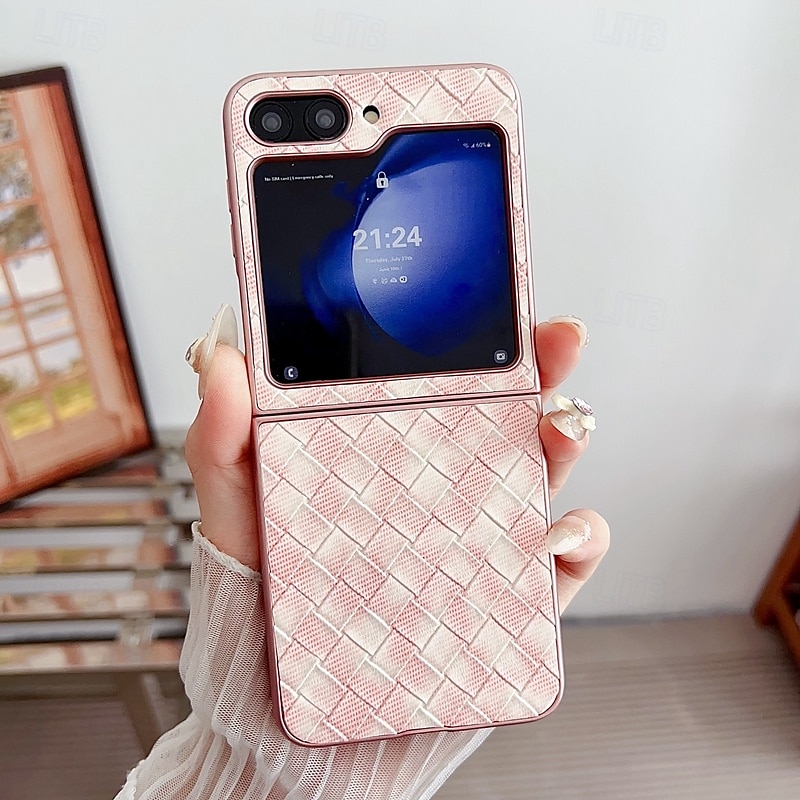 Phone Case For Samsung Galaxy Z Flip 7 Z Flip 6 Z Flip 5 Z Flip 4 Z Flip 3 Back Cover Shockproof PC 2025 - $17.99 –P12