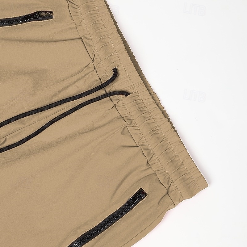 Herren kurze Sporthose Laufshorts kurze hosen Laufshorts Leichtathletik Kurze Hosen Trainingsshorts Gitter Tasche Kordelzug Elastischer Bund Kurze Hose Outdoor Sport & Natur Sportlich 2025 - $17.99 –P7