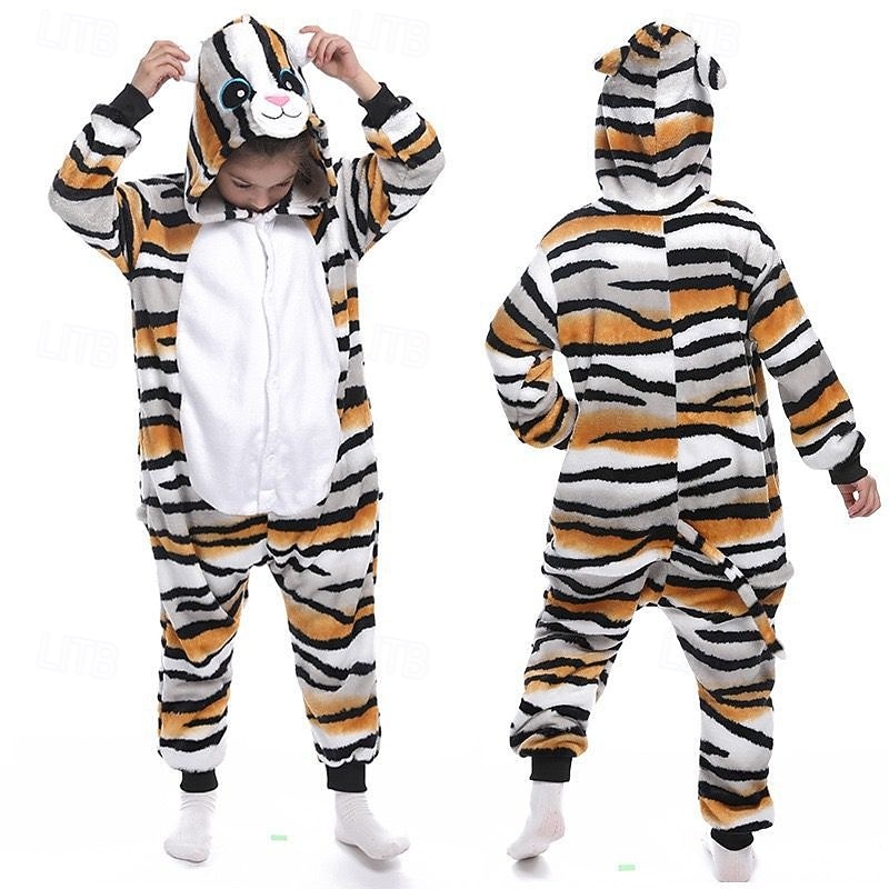 Kigurumi Pajamas Fancy Costume Onesie Costume Animal Rabbit Dog Warm Charm Funny Costume Kid's Unisex Boys and Girls Halloween Carnival Party Performance Homewear Dress Up 2026 - $27.99 –P3