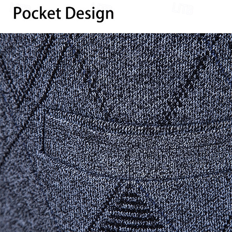 Herren Strickjacke Kurzer Pullover Strickpullover Herren Pullover Gerippt Stricken Standard Knopf hoch Seitentaschen Bogengimpe V Ausschnitt Modisch Klassisch Freizeitskleidung Verabredung Bekleidung 2025 - $31.99 –P16