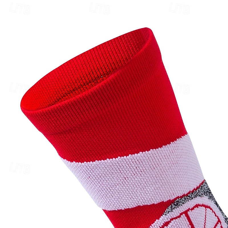 Pánské 2 páry Vícenásobné balení Ponožky Koşu Çorapları Ponožky pro běžné nošení Žlutá Rubínově červená Barva Barevné bloky Sporty a outdoor Denní Dovolená Základní Střední Jaro Podzim Módní Na běžn 2026 - $12.99 –P6