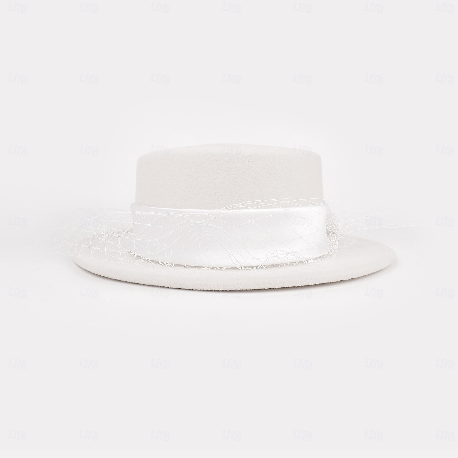 Hatter 100% Ull Bowlerhatter Solhatt Bryllup Aftenselskap Elegant Bryllup Med Kasket Tvinning Hodeplagg Hodeplagg 2025 - $50.99 –P10