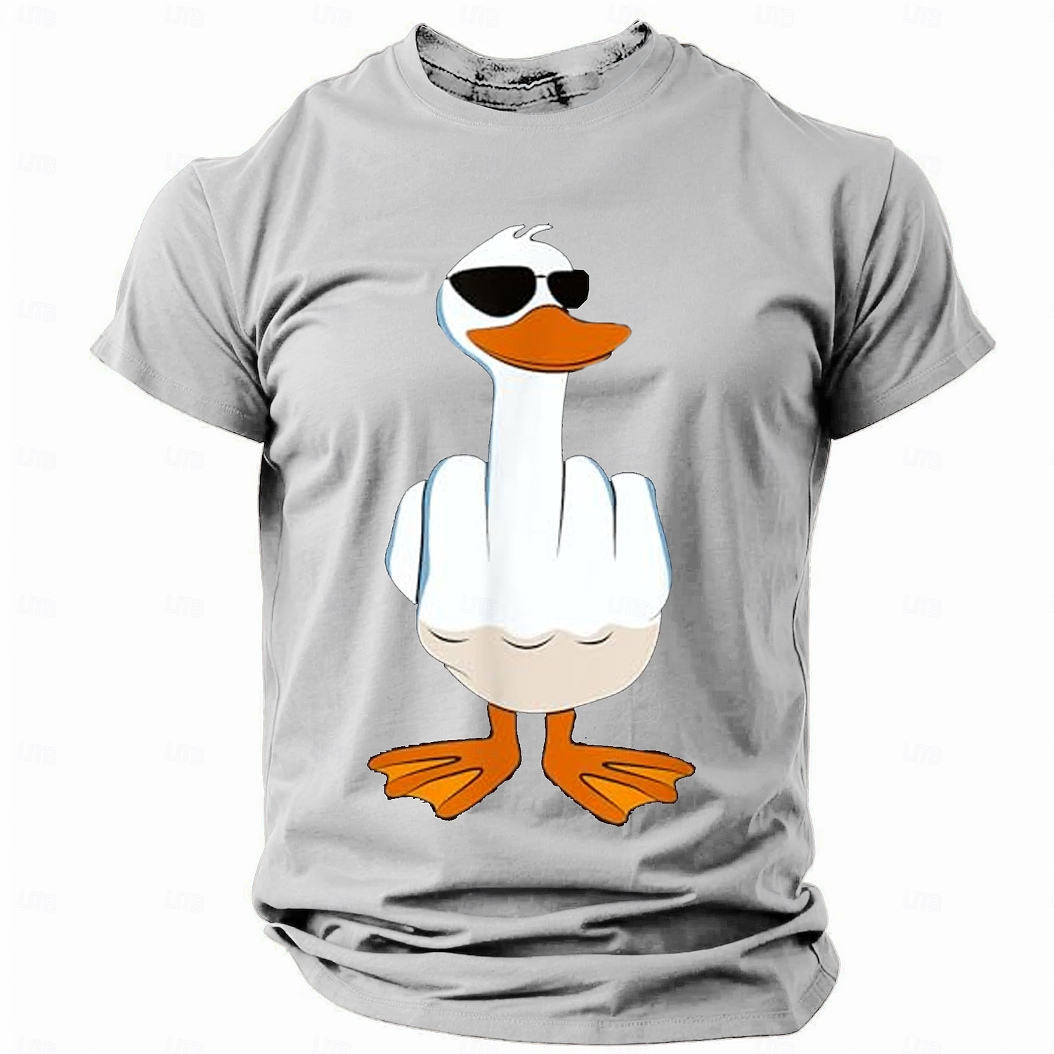 Męskie Zwierzę Śmieszne Podkoszulek Krótki rękaw Podkoszulek Druk 3D Półgolf Koszula Retro / vintage Codzienny Styl uliczny Ulica Sporty na świeżym powietrzu Codzienny Czarny Niebieski Pomarańczowy 2025 - $17.99 –P6