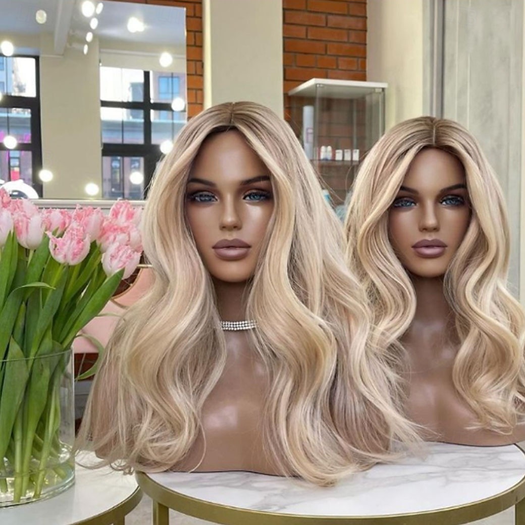 Perruque Cheveux vierges non transformés 13x4 devant en dentelle Cheveux Brésiliens Ondulé Multicolore Partie libre Femme Densité 130% 150% Dégradé de Couleur Ligne de Cheveux Naturelle 100% vierge de 2025 ? $249.29 –P2