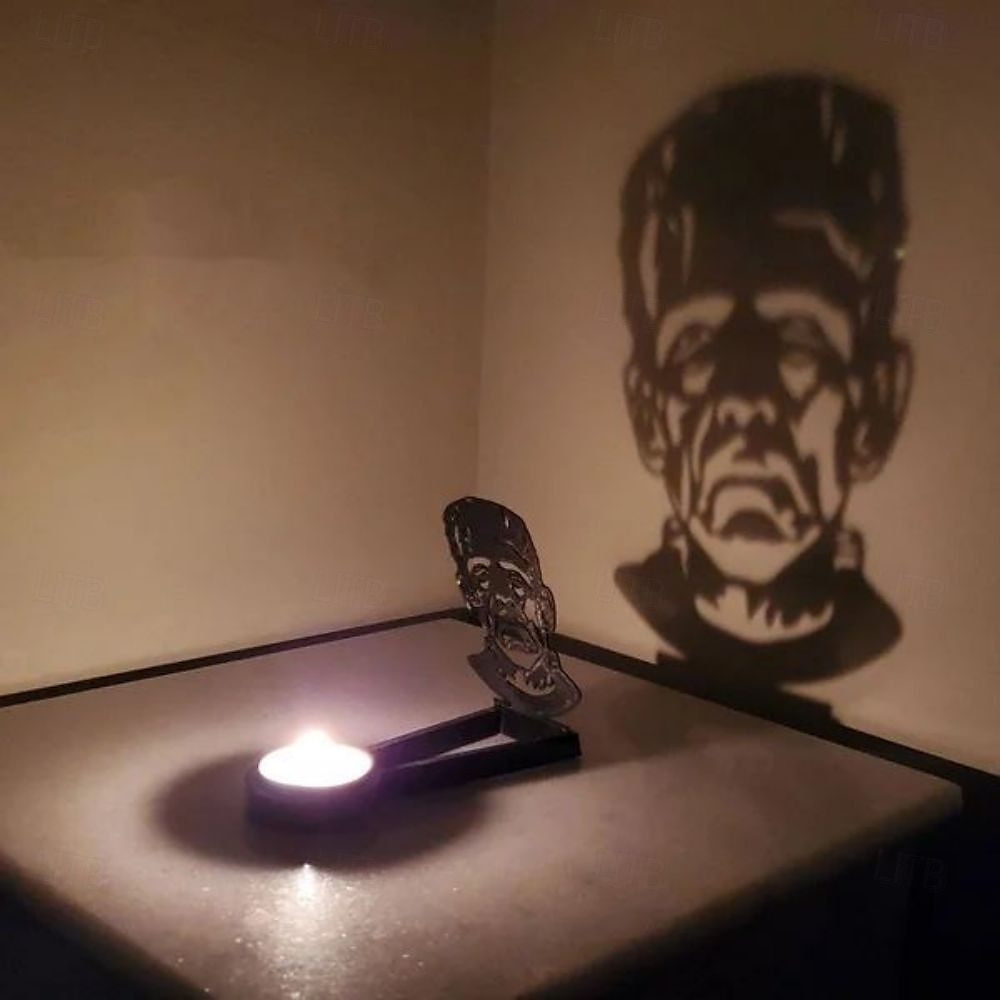 Horror Nosferatu Candle Holder, Nosferatu Candle ShadowHorror Metal Decoration, Tealight Shadow Caster (Only Holder,Excluding Candles) 2025 - $10.49 –P8