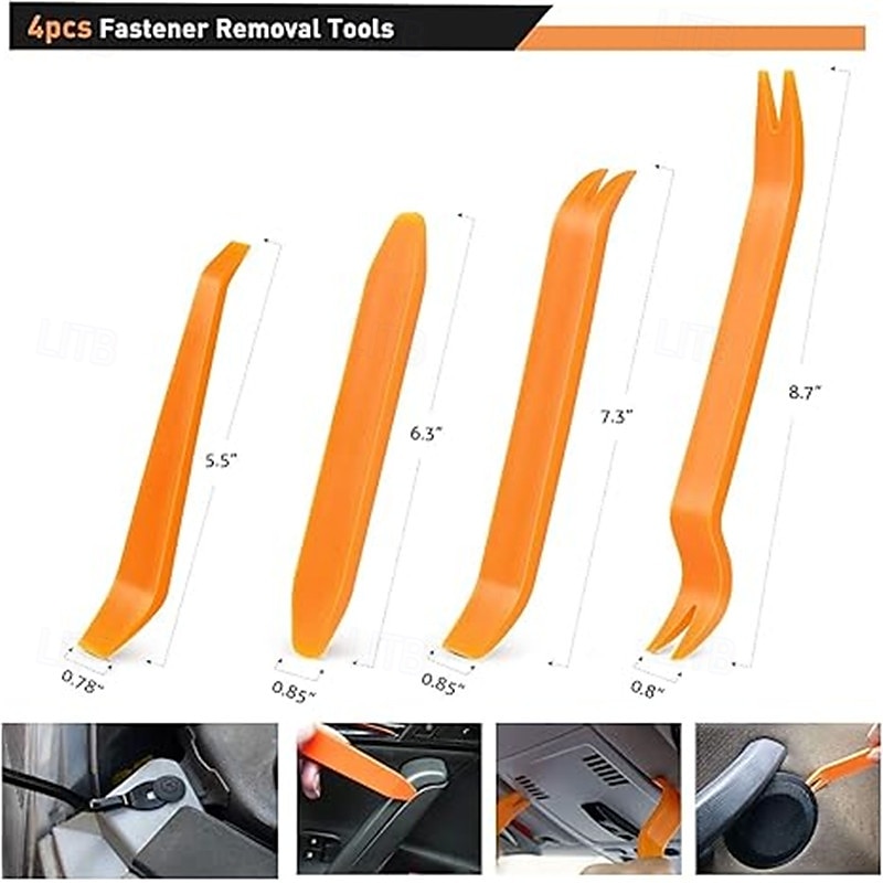 240PCS Bumper Retainer Clips Car Plastic Rivets Fasteners Push Retainer Kit Most Popular Sizes Auto Push Pin Rivets Set -Door Trim Panel Fender Clips for GM Ford Toyota Honda Chrysler 2025 - $33.99 –P5