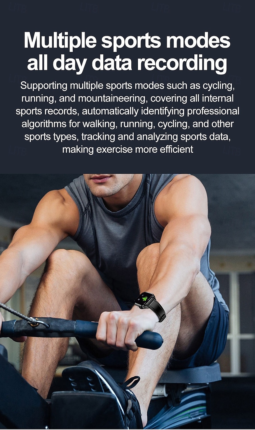 iMosi ET281 Smart Watch 2.04 inch Smartwatch Fitness Running Watch Bluetooth ECG+PPG Temperature Monitoring Pedometer Compatible with Android iOS Women Men Long Standby Hands-Free Calls Waterproof 2025 - $75.99 –P14