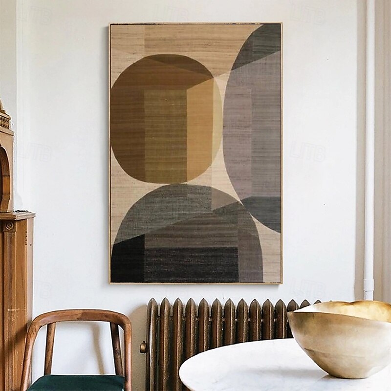 abstrakt oljemålning handmålad beige brun och grön målning handgjord brun wabi sabi konstverk oljemålning handmålad texturerad oljemålning beige oljemålning abstrakt canvaskonst modern inredning 2025 - $116.99 –P5