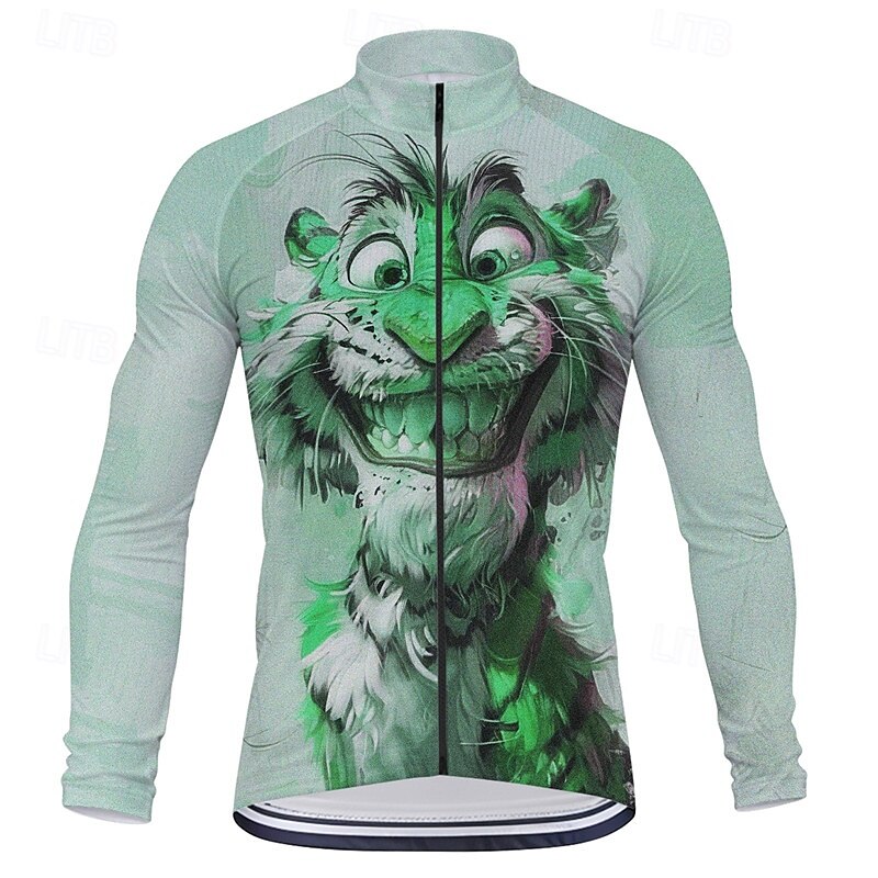 Per uomo Maglia da ciclismo Manica lunga Inverno Bicicletta Maglietta Superiore con 3 tasche posteriori Ciclismo da montagna Cicismo su strada Asciugatura rapida Zip anteriore Ad alta capillarità Blu del 2025 a $27.99 –P3