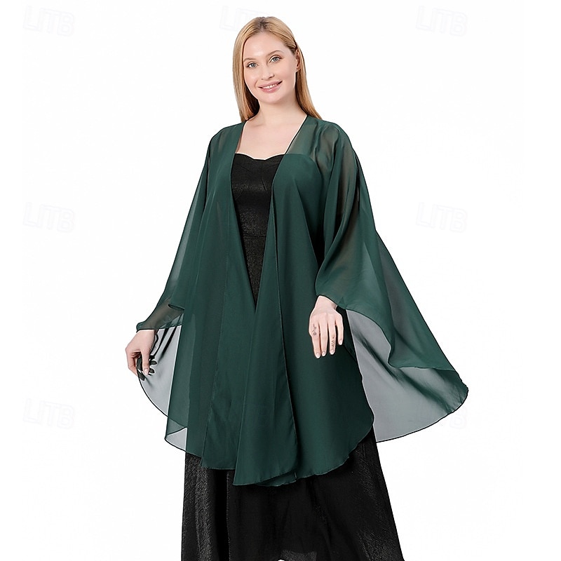 Women's Shawls and Wraps for Evening Dress Chiffon Scarf Soft Elegant Pashmina Wedding Bridal Scarve 2025 - $30.99 –P18