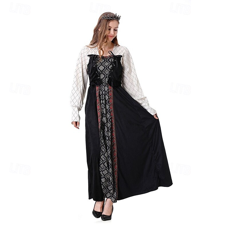 Princeznovské Maškarní Dospělé Dámské cosplay Výkon předvečer Všech svatých Jednoduchý karnevalový kostým 2025 - $72.99 –P5