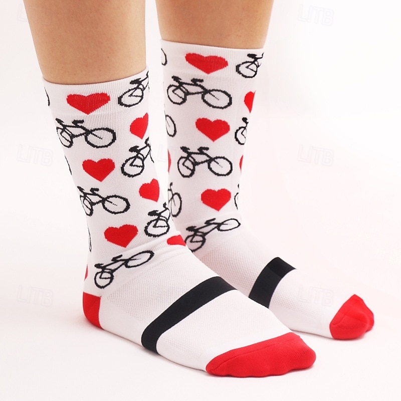 Calcetines unisex, calcetines de compresión, calcetines de bicicleta, calcetines deportivos, calcetines atléticos, para acampar/senderismo, ejercicio al aire libre, ciclismo/bicicleta, cálidos, 2025 - $5.19 –P3