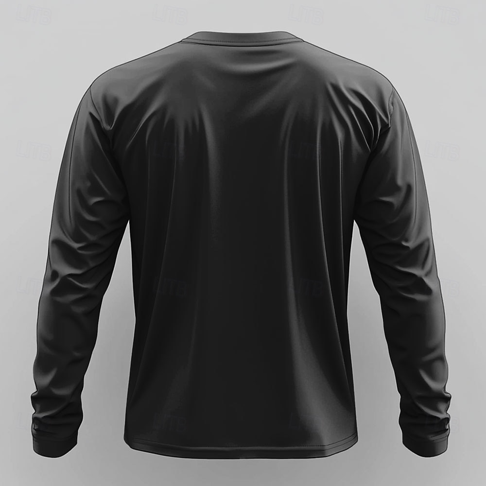 Halloween Men's Cat Funny T shirt Long Sleeve T shirt 3D Print Crew Neck Shirt Designer Retro Vintage Street Casual Daily Black 1 Black 3 Black 2 Summer Spring Fall Clothing Apparel S M L XL XXL XXXL 2025 - $19.99 –P2