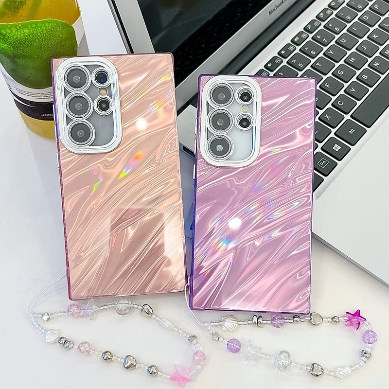 2025年 電話 ケース 用途 サムスンのギャラクシー S24 S24 Ultra Plus S23 Ultra A55 A35 A25 A15 5G A54 S25ウルトラ バックカバー カメラレンズプロテクター リストストラップ付き 耐衝撃 TPU 仕上げ コレクション – $13.99 –P5