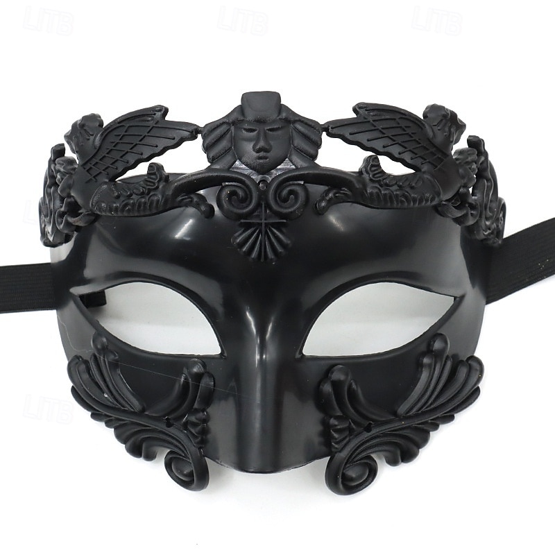 Greek Goddess Roman Carnival Mask Mask Venetian Mask Adults' Women's Metal Finish Sexy Costume Party Masquerade Halloween Carnival Mardi Gras Easy Carnival Costume 2025 - $25.99 –P5