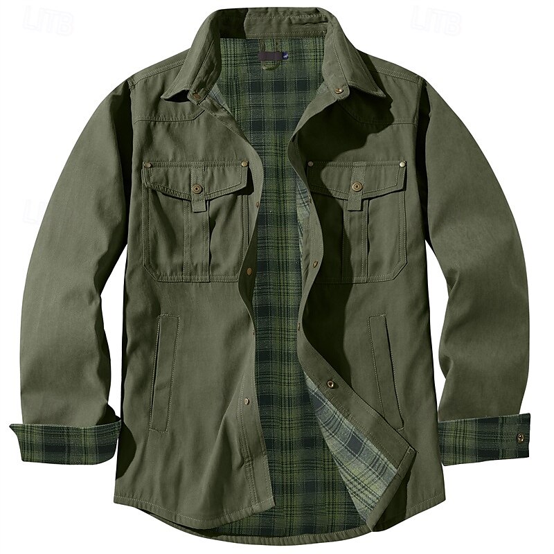 Hombre Chaqueta Cortavientos Al aire libre Resistente al Viento Cómodo Trajes de senderismo Ropa de senderismo Primavera Otoño Chaqueta Paravientos Color sólido Negro Azul Marrón 2025 - $50.99 –P16