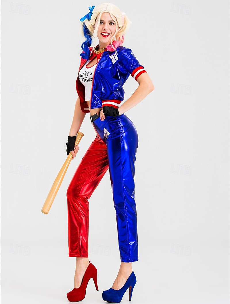 Suicide Squad Joker: Folie à Deux Harley Quinn Costume Adults' Women's Cosplay Party Masquerade Easy Carnival Costume 2025 - $54.99 –P7