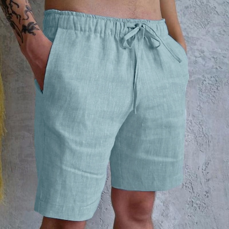 Homens Calção Shorts de verão Shorts de praia Bolsos Com Cordão Cintura elástica Tecido Conforto Respirável Curto Casual Feriado Para Noite Moda Roupa de rua Preto Branco de 2025 por $17.99 –P9