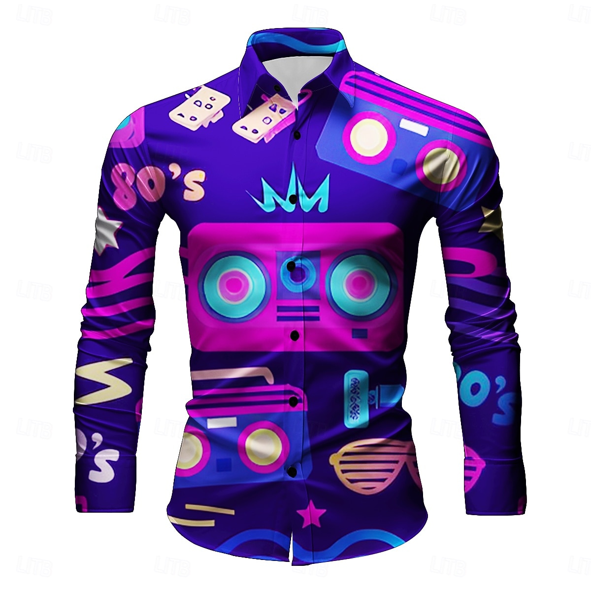 Retro Vintage Retro Vintage 1970s 1980s Shirt Hippie Men's Disco Party Casual Daily Shirt 2026 - $22.99 –P7