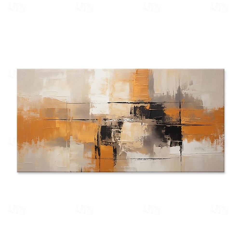 Peinture à l'huile faite à la main, toile murale, décoration moderne abstraite pour salon, décoration de maison, roulée, sans cadre, peinture non étirée de 2026 ? $69.99 –P7