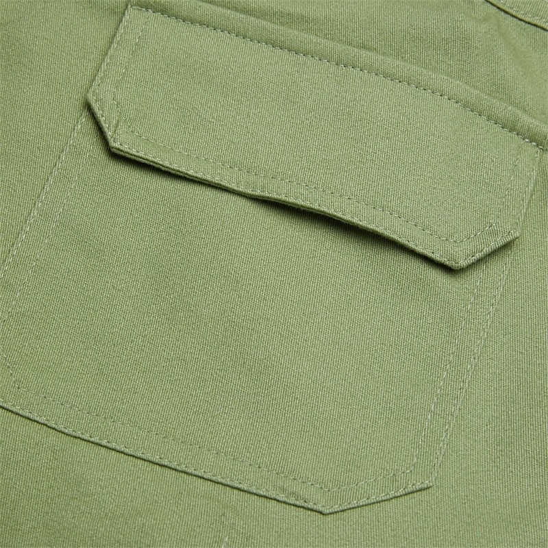 Men's Cargo Shorts Shorts Casual Shorts Zipper Pocket Multi Pocket Straight Leg Plain Comfort Knee Length Casual Daily Holiday Fashion Streetwear Black Green Micro-elastic 2025 - $29.99 –P5