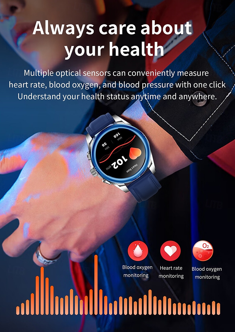 iMosi KC83 Smart Watch 1.43 inch Smartwatch Fitness Running Watch Bluetooth Pedometer Call Reminder Activity Tracker Compatible with Android iOS Women Men Hands-Free Calls Waterproof Media Control IP 2025 - $68.99 –P7