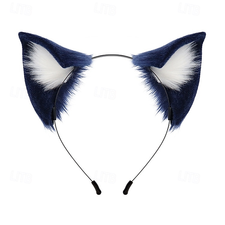 donne ragazze lolita peluche ornamenti per capelli orecchie di gatto animale fascia festa di carnevale cerchietti per capelli anime lupo orecchio cosplay oggetti di scena fantasiosi del 2025 a $19.99 –P3