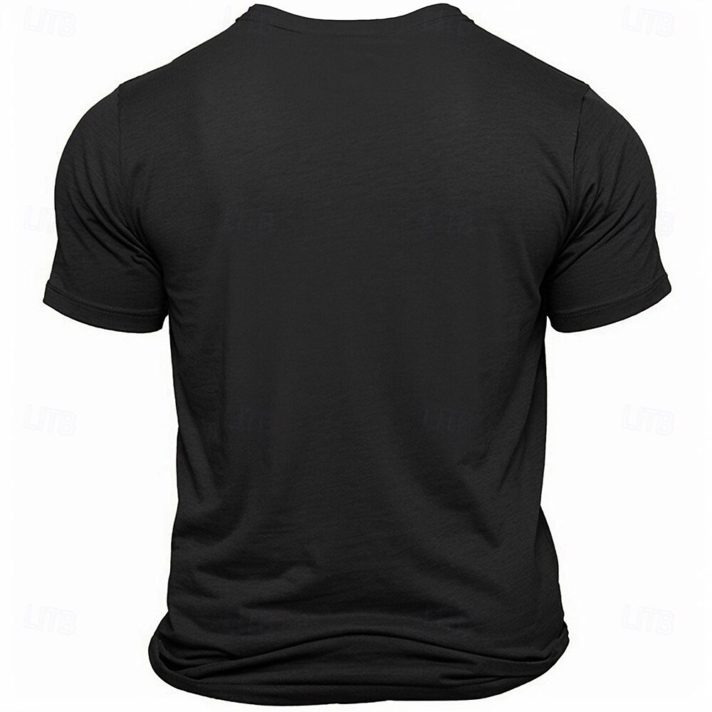 Pánské Lední hokej dopisní tisk Sporty Tričko Tričko Top 100% bavlna Krátký rukáv Grafický Košile Černá Bílá Armádní zelená Pohodlné tričko ulice Outdoorové sporty Módní návrhář oblečení 2025 - $15.99 –P4