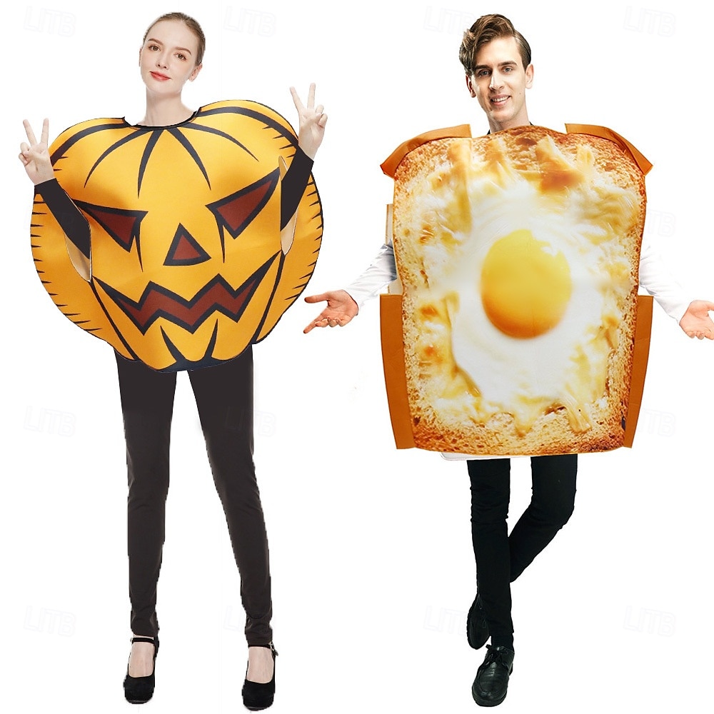 Dovleac Carnaval Costum Cosplay Costum de carnaval Costum amuzant Adulți Bărbați Pentru femei Mascaradă Performanță Petrecere / Seara Costum de carnaval ușor Îmbrăcați-vă 2025 - AU $51.32 –P5