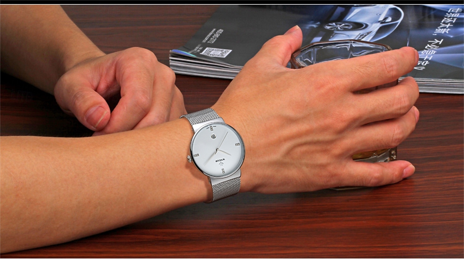 Orologio da Uomo di Marca Lussuosa Quadrato Orologio da Polso Uomo con Data Impermeabile Orologi al Quarzo in Acciaio Inossidabile di Alta Qualità del 2026 a $37.99 –P2