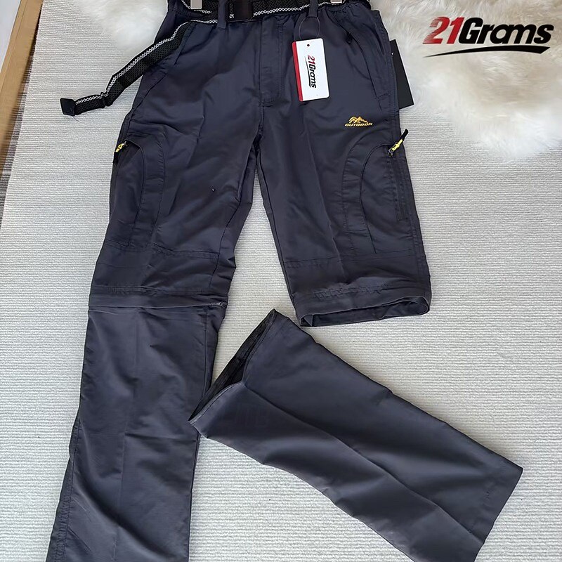 Homme Pantalons de Chasse Pantalon de randonnée Pantalons d'Extérieur Poche à Fermeture Éclair Conception détachable Uni Imperméable Protection UV Extérieur Quotidien Vêtements de rue Sports Mode de 2025 ? $36.99 –P15