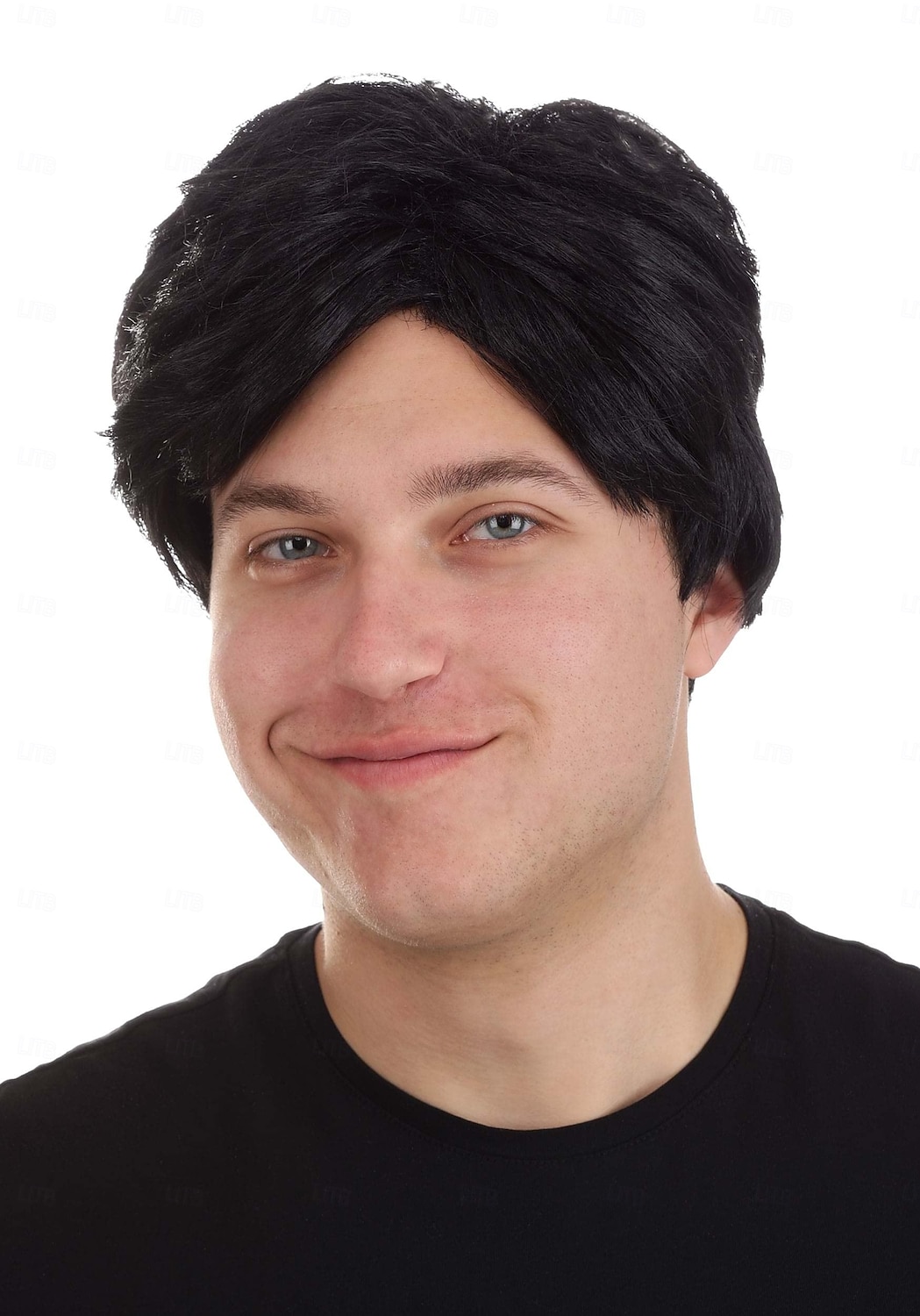 costume distractive flintstones adult fred flintstone peruca 2025 - $14.49 -P1