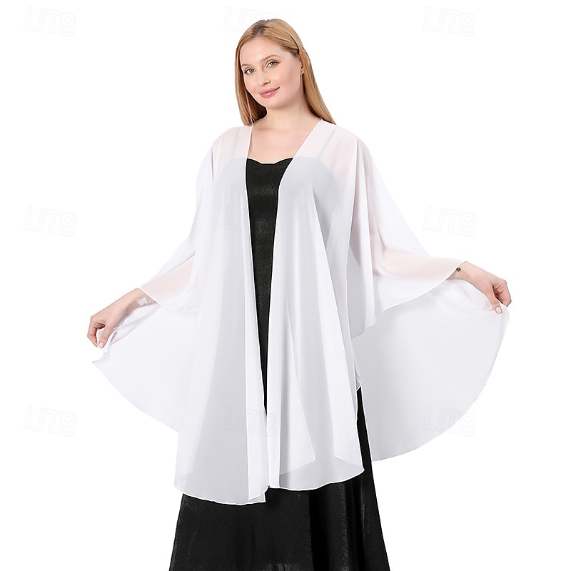 Women's Shawls and Wraps for Evening Dress Chiffon Scarf Soft Elegant Pashmina Wedding Bridal Scarve 2025 - $30.99 –P15