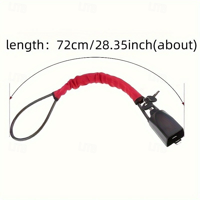 Universal Steering Wheel & Seat Belt Lock - Anti-Theft Car Security Device with 3 Keys, Fits Most Vehicles, Trucks, SUVs, Vans​ 2025 - $45.99 –P5