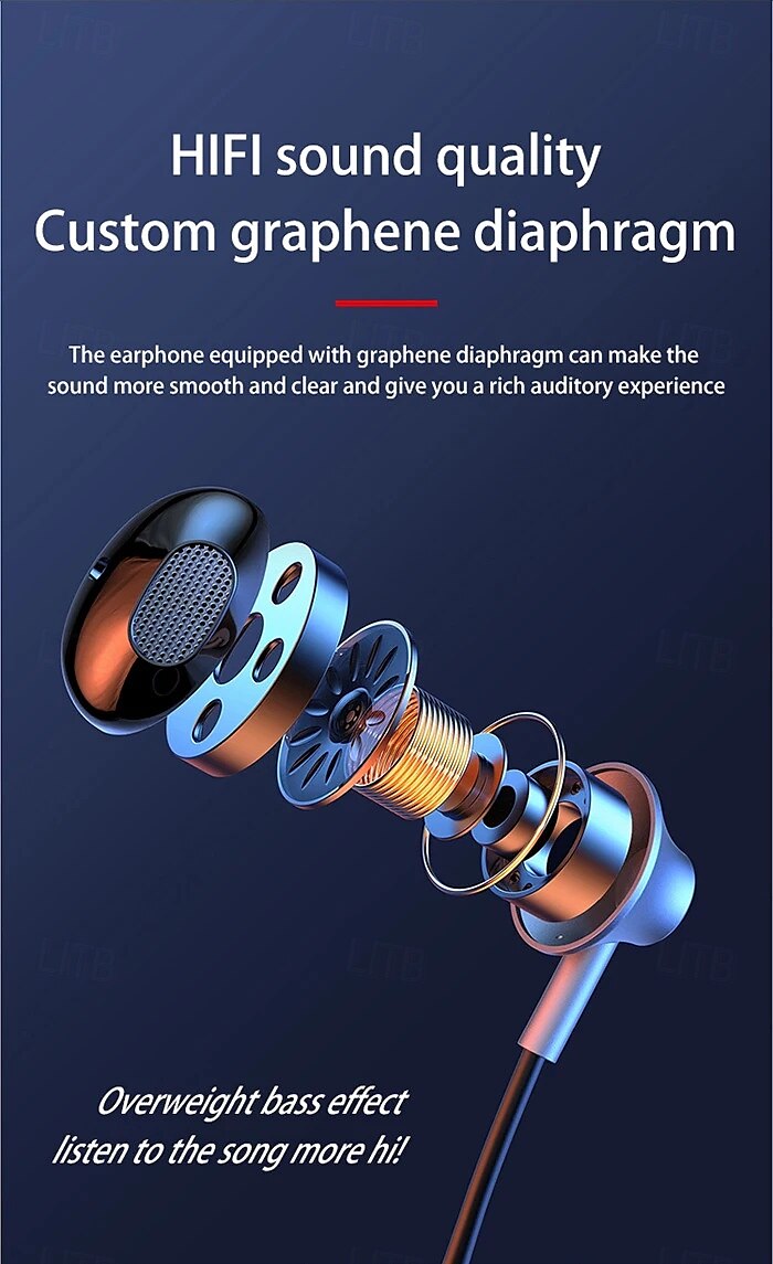 100 Hour Music Wireless Bluetooth Earphone 9D Strong Bass in Ear Sport Headset Neckband With Output MIC 2025 - $21.99 –P9