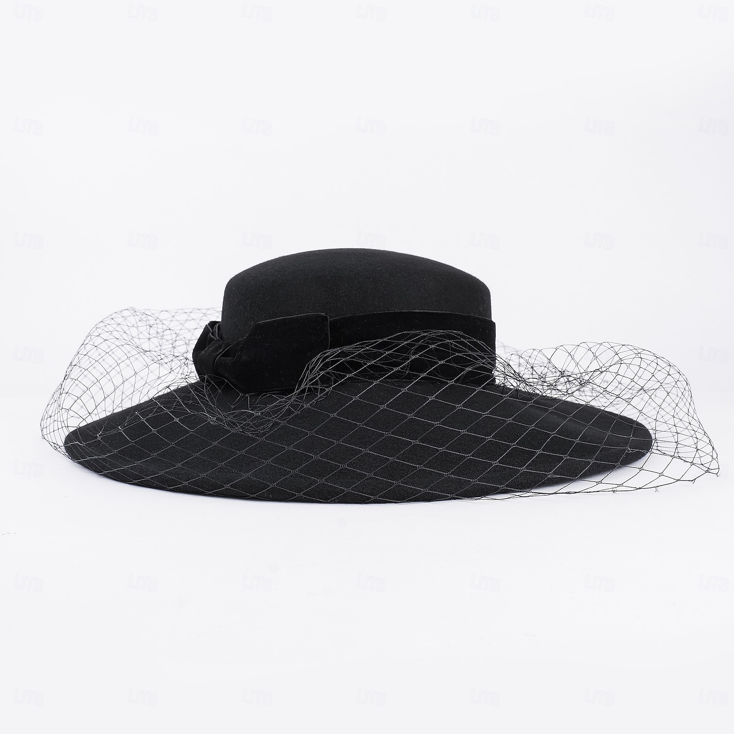 Hats 100% Wool Bowler / Cloche Hat Fedora Hat Holiday Tea Party Elegant Wedding With Face Veil Headpiece Headwear 2026 - $57.99 –P8