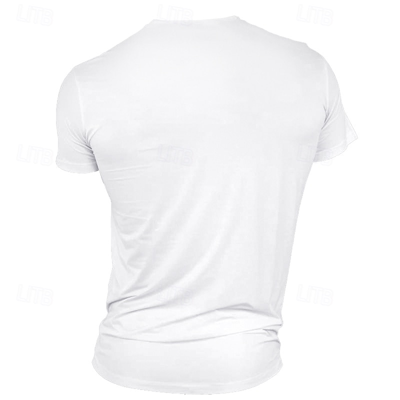 Men's Funny Donuts T Shirt Tee Top Cotton Short Sleeve Graphic Shirt Black White Army Green Comfortable Tee Street Sports Outdoor Fashion Designer Clothing 2025 - $15.99 –P4