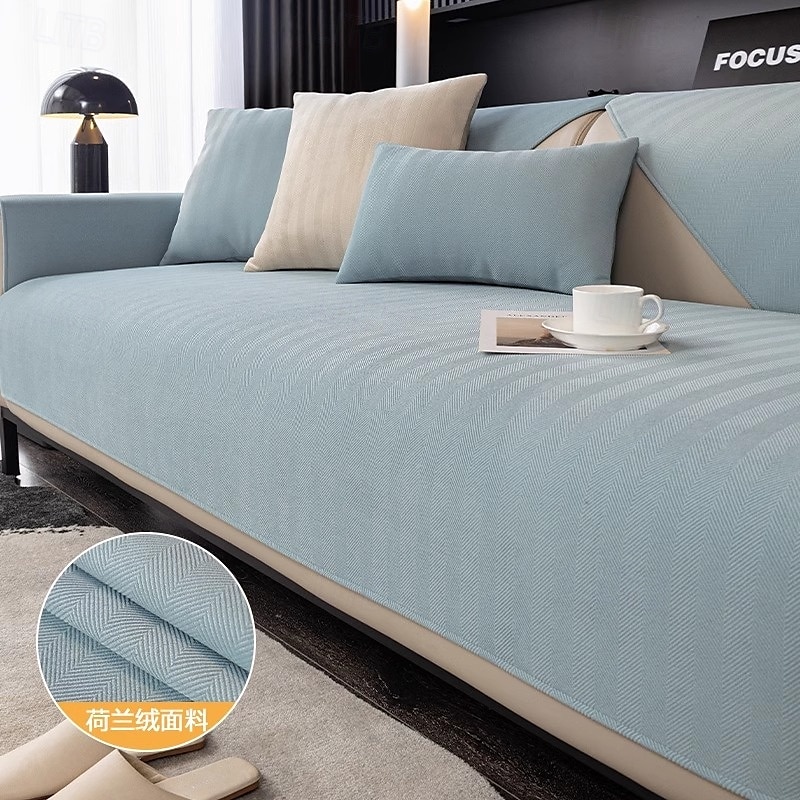 housse de canapé en chenille toutes saisons - tissu doux et durable pour un confort toute l'année - design élégant qui met en valeur n'importe quel espace de vie - protège votre canapé des de 2025 ? $24.99 –P6