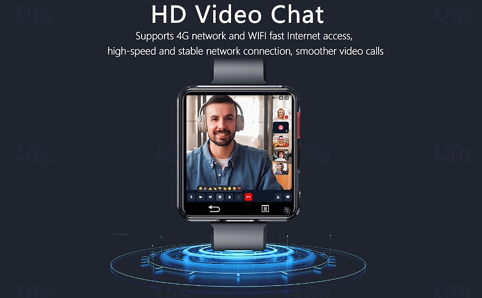 New S998 4G Smart Watch Android 11.0  MTK6739 Quad Core 3GB/32GB 2.64 HD Large Screen Smartwatch 5.0MP Dual Camera 1200mAh Google Play IP67 Android Smartwatch 2025 - $178.99 –P7