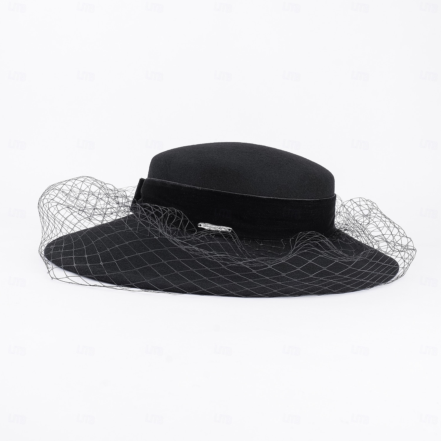 Hats 100% Wool Bowler / Cloche Hat Fedora Hat Holiday Tea Party Elegant Wedding With Face Veil Headpiece Headwear 2026 - $57.99 –P9