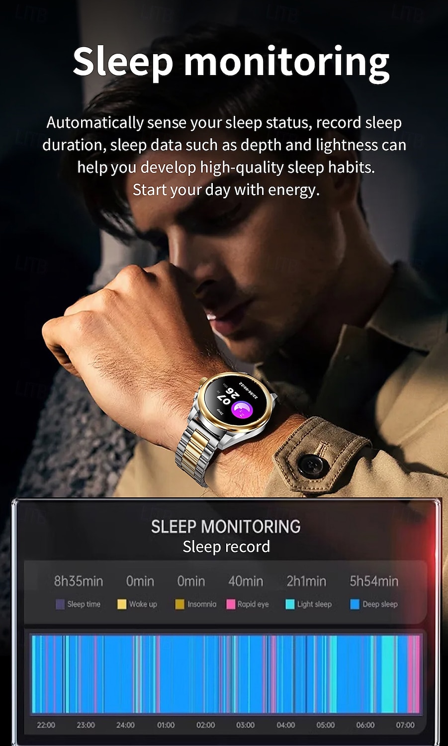 iMosi KC83 Smart Watch 1.43 inch Smartwatch Fitness Running Watch Bluetooth Pedometer Call Reminder Activity Tracker Compatible with Android iOS Women Men Hands-Free Calls Waterproof Media Control IP 2025 - $68.99 –P12