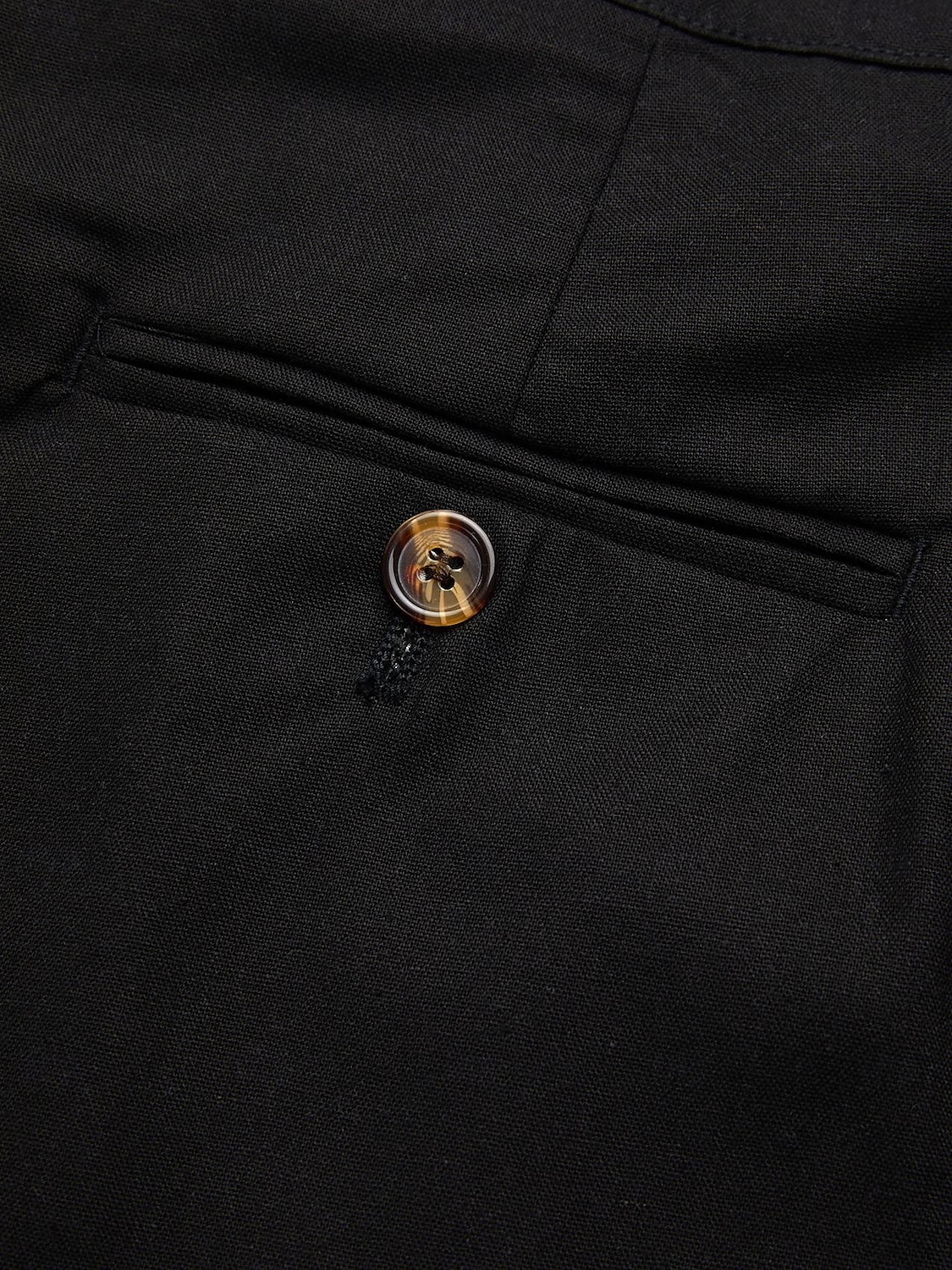 Men's Linen Pants Trousers Summer Pants Pleated Pants Dress Slacks Front Pocket Straight Leg Plain Comfort Breathable Casual Daily Holiday Fashion Basic Black White 2025 - $28.99 –P6