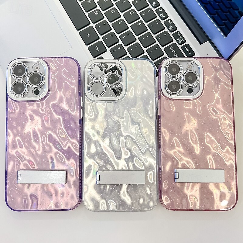téléphone Coque Pour iPhone 16 Pro Max Plus iPhone 15 14 Pro Max Plus iPhone 13 Pro Max Coque Arriere Avec Support Protecteur d'objectif de caméra Antichoc Placage PC de 2025 ? $13.99 –P20