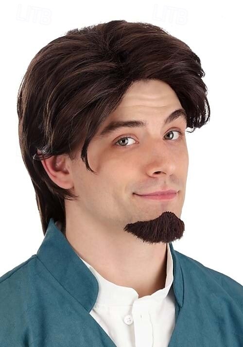 zamotaná paruka flynn rider halloween cosplay party paruky 2025 - $20.99 –P1