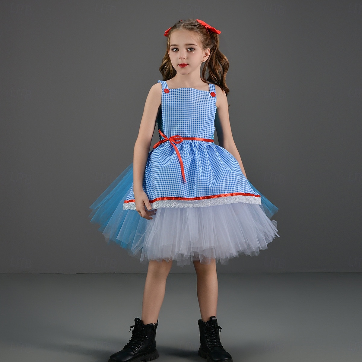 Kostüm Tutu Dorothy Vogelscheuche Alice im Wunderland Wunderland inspiriert Verkleiden Kinder Mädchen Kindertag Maskerade Party Verkleiden 2026 - $35.99 –P9
