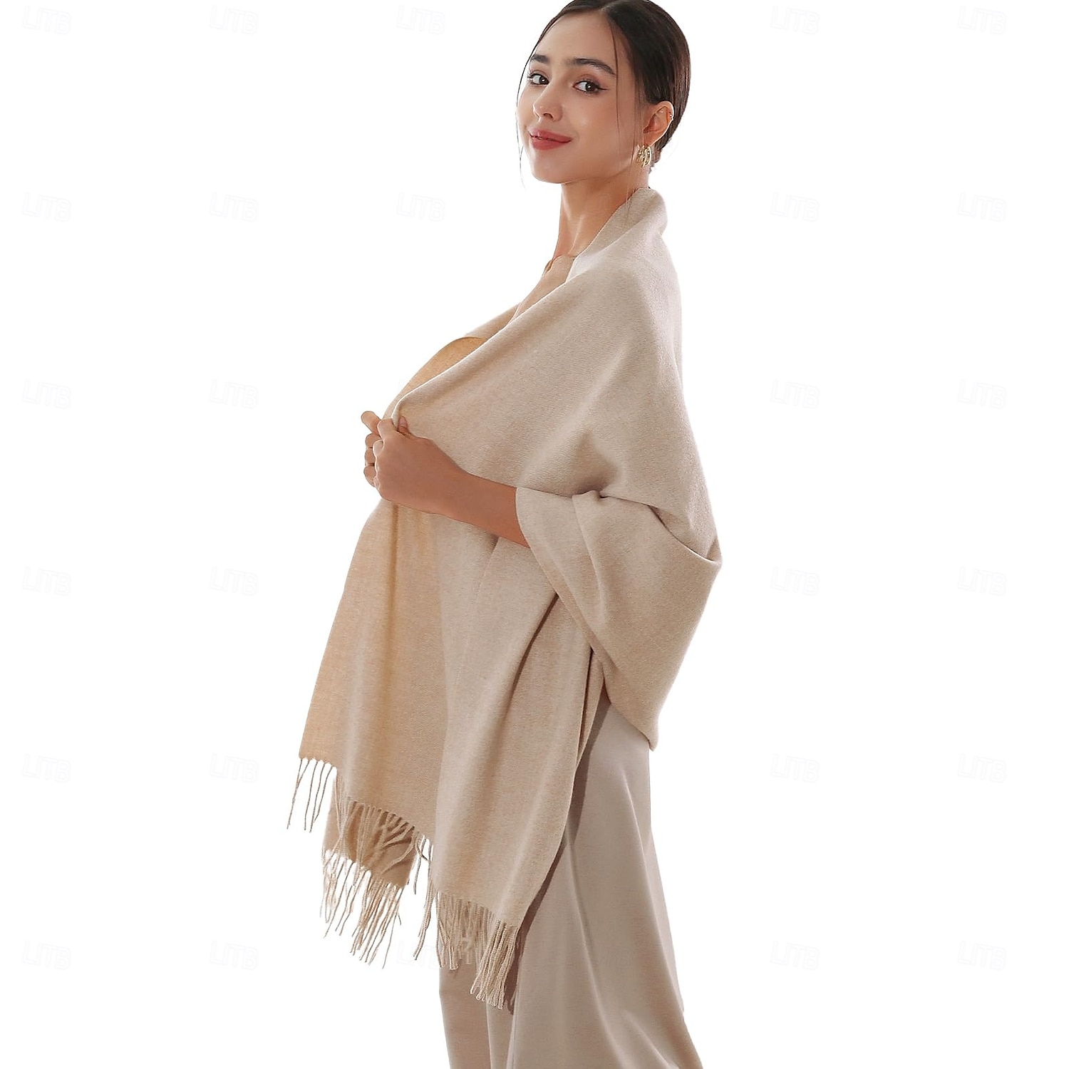 téli sálak nőknek pashmina kendők estélyi ruhák pakolások nagy meleg puha sálak 2025 - $53.99 –P5